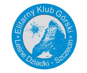 Logotyp Elitarnego Klubu Górskiego Leśne Dziadki Szczecin